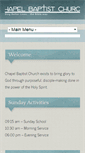 Mobile Screenshot of chapelbaptist.org